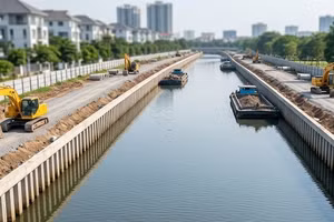 TP.HCM sắp đấu thầu 2 gói xây lắp chính cải tạo rạch Ông Bé