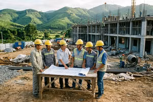 Chỉ định Xây dựng Tân Hải Sơn thực hiện gói thầu trường học hơn 139,9 tỷ đồng tại Hà Tĩnh