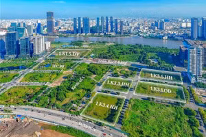 Ngày 27/11/2026, đấu giá quyền sử dụng4 lô đất tại Khu đô thị mới Thủ Thiêm, phường An Khánh, TP.HCM