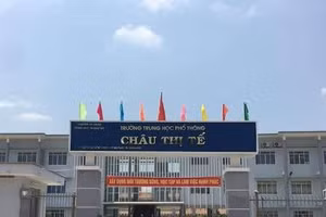 Ngày 21/10/2026, đấu giá quyền khai thác TSC tại Trường THPT Châu Thị Tế (An Giang)