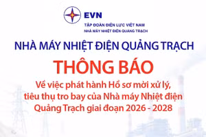 Nhà máy Nhiệt điện Quảng Trạch thông báo