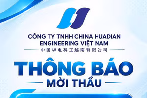 Công ty TNHH KHCN Huadian Việt Nam thông báo chào hàng cạnh tranh