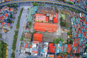Khu đất số 267 Quang Trung, Hà Đông, TP. Hà Nội tọa lạc gần tuyến đường sắt đô thị Cát Linh - Hà Đông. Ảnh: Ngọc Hoa