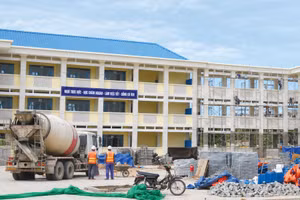 Thời gian gần đây, Công ty CP Xây lắp và Vật tư xây dựng liên tục trúng nhiều gói thầu xây lắp quy mô lớn tại TP.HCM. Ảnh minh họa: Phúc An