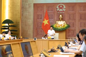 Phó Thủ tướng Chính phủ Nguyễn Văn Thắng chủ trì cuộc họp của Ban Chỉ đạo điều hành giá - Ảnh chinhphu.vn/Đức Tuân