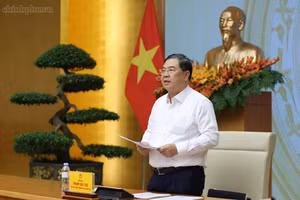 Phó Thủ tướng Thường trực Phạm Gia Túc phát biểu tại cuộc họp - Ảnh: chinhphu.vn/Phương Nguyên