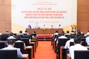 Sau hai ngày làm việc, Hội nghị đại biểu Quốc hội hoạt động chuyên trách lần thứ nhất, nhiệm kỳ Quốc hội khóa XVI đã hoàn thành nội dung chương trình đề ra và bế mạc chiều 29/9