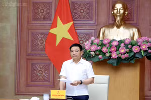 Phó Thủ tướng Nguyễn Văn Thắng, Trưởng Ban Chỉ đạo điều hành giá chủ trì cuộc họp đánh giá kết quả công tác quản lý, điều hành giá 8 tháng đầu năm 2026 - Ảnh: chinhphu.vn/Đức Tuân