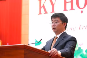Ông Bùi Hoàng Phương - Tân Chủ tịch UBND tỉnh Quảng Trị.
