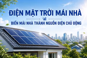 EVNHANOI thúc đẩy phát triển điện mặt trời mái nhà