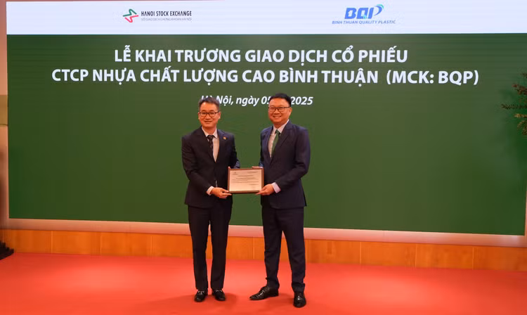Cổ phiếu BQP chính thức giao dịch trên UPCoM