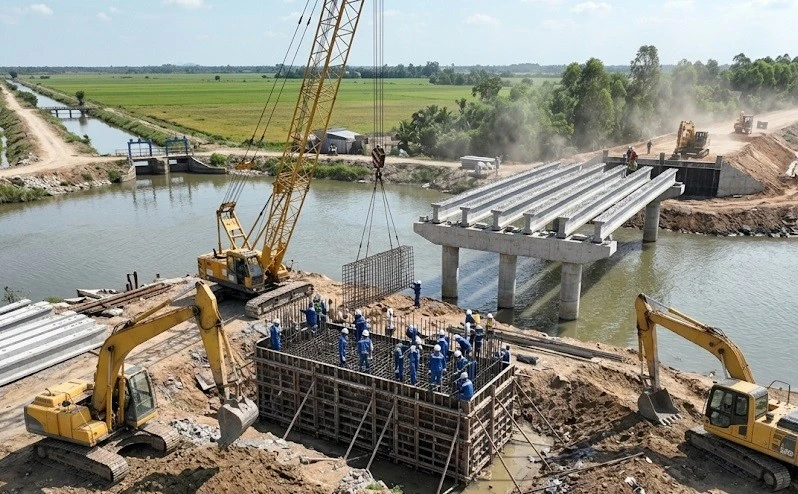 Vĩnh Long chi gần 892 tỷ đồng xây dựng Đường tỉnh 907 (giai đoạn 2)