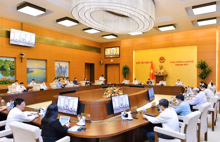 Phiên họp thứ ba của Ủy ban Thường vụ Quốc hội diễn ra từ ngày 13 - 22/9/2021