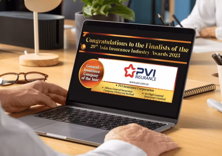 Bảo hiểm PVI được vinh danh trong TOP 3 “Công ty Bảo hiểm Phi nhân thọ của năm” tại Giải thưởng Ngành Bảo hiểm Châu Á (Asia Insurance Industry Awards – AIIA) lần thứ 29