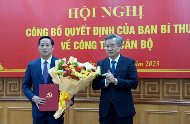 Điều động ông Hà Quang Trung làm Phó Bí thư Tỉnh uỷ Lai Châu