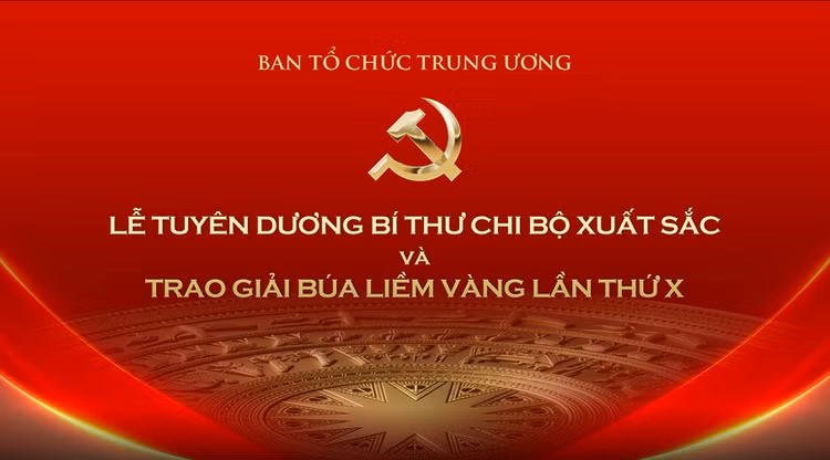 Tối 3/2: Trao Giải Búa liềm Vàng lần thứ X năm 2025