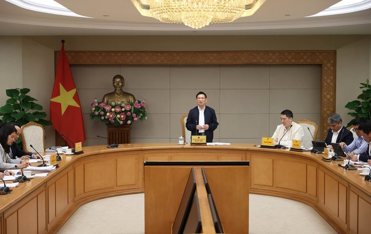 Phó Thủ tướng Chính phủ Hồ Đức Phớc chủ trì cuộc họp cơ cấu lại Tổng công ty Đường sắt Việt Nam giai đoạn 2026-2030, tầm nhìn 2035 - Ảnh: VGP/Trần Mạnh