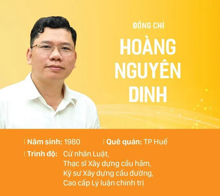 Tân Phó Chủ tịch UBND Thành phố Hồ Chí Minh Hoàng Nguyên Dinh.