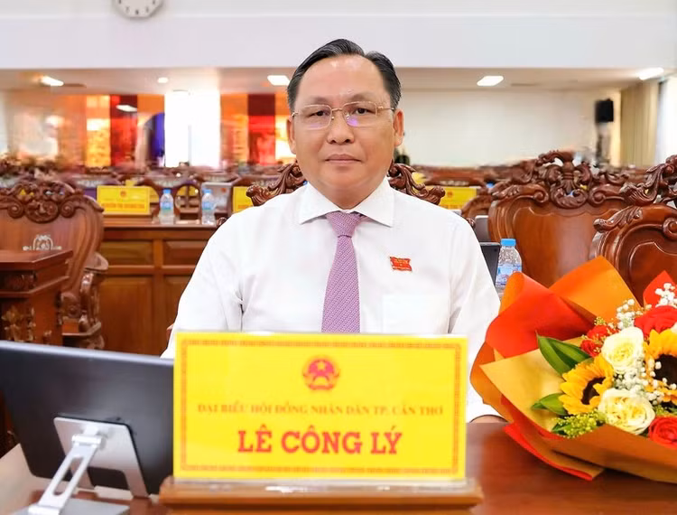 Tân Phó Chủ tịch Ủy ban nhân dân thành phố Cần Thơ Lê Công Lý.