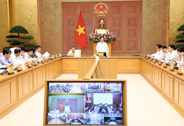 Phó Thủ tướng Hồ Quốc Dũng chủ trì Hội nghị tháo gỡ các khó khăn, vướng mắc về tài chính và đẩy mạnh giải ngân vốn năm 2026 lĩnh vực khoa học công nghệ, đổi mới sáng tạo và chuyển đổi số - Ảnh: VGP/Gia Huy