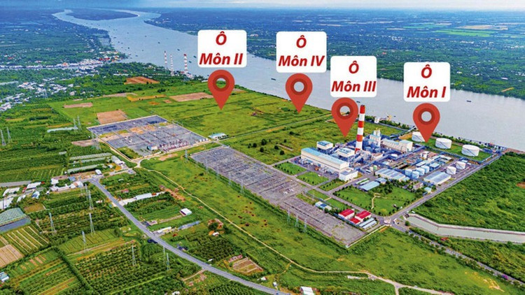 Các dự án sử dụng khí Lô B - Ô Môn là dự án khí điện lớn bậc nhất của Việt Nam.