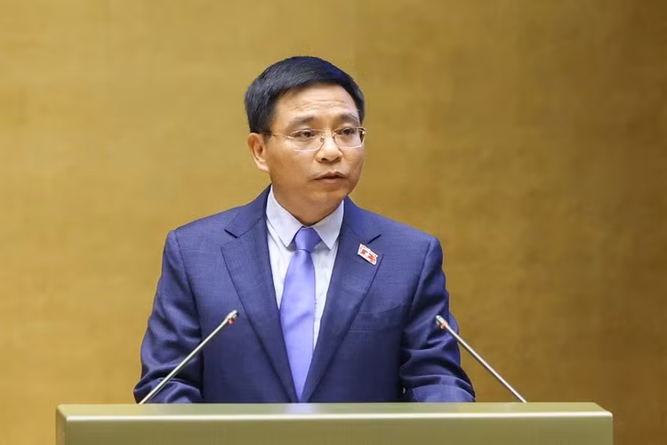 Phó Thủ tướng Chính phủ Nguyễn Văn Thắng báo cáo dự kiến Kế hoạch phát triển kinh tế - xã hội 5 năm 2026 – 2030 - Ảnh: VGP/Nhật Bắc