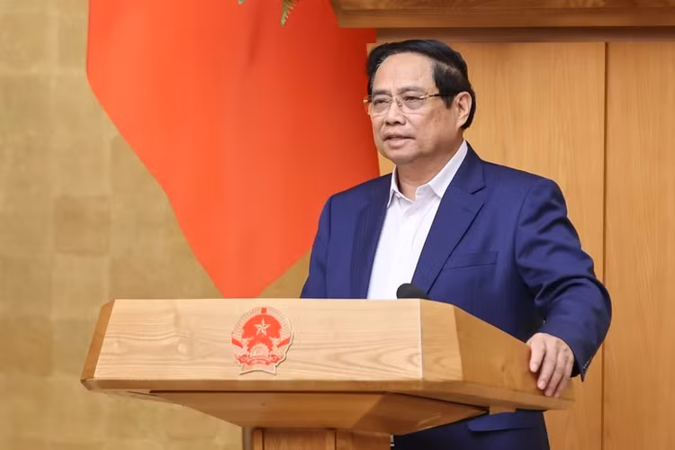 Thủ tướng phát biểu kết luận phiên họp Chính phủ thường kỳ tháng 11 - Ảnh: VGP/Nhật Bắc