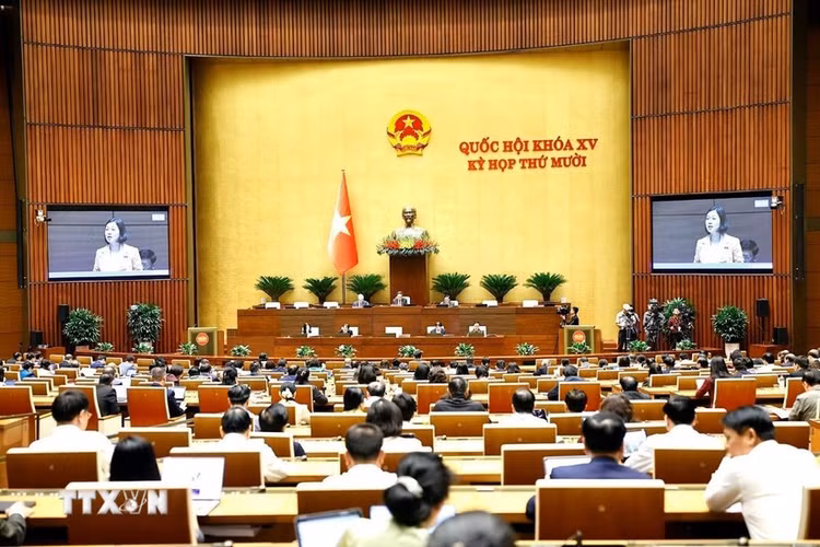 Quang cảnh phiên họp. (Ảnh: Doãn Tấn/TTXVN)