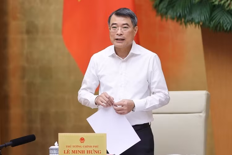 Đồng chí Lê Minh Hưng, Ủy viên Bộ Chính trị, Bí thư Đảng ủy Chính phủ, Thủ tướng Chính phủ chủ trì phiên họp Chính phủ thường kỳ tháng 5 năm 2026 - Ảnh: VGP/Nhật Bắc.