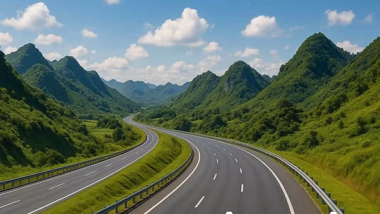 Dự án cao tốc Việt Trì – Hòa Bình được đề xuất có quy mô 4 làn xe, chiều dài khoảng 56 km, kết nối cao tốc Nội Bài – Lào Cai với cao tốc Hòa Bình – Sơn La. Ảnh minh họa.