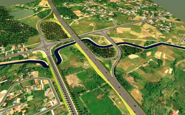 Dự án Cao tốc Tuyên Quang - Hà Giang (giai đoạn 1), đoạn qua tỉnh Hà Giang có tổng mức đầu tư 3.197,956 tỷ đồng, tổng chiều dài tuyến khoảng 27,443 km. Ảnh: TL st