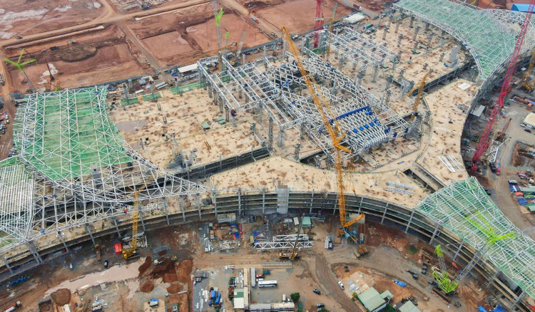 Gói thầu số 5.11 có giá 2.712,893 tỷ đồng, thuộc Dự án thành phần 3 Các công trình thiết yếu trong cảng hàng không thuộc Dự án Đầu tư xây dựng. Ảnh: Phước Tuấn