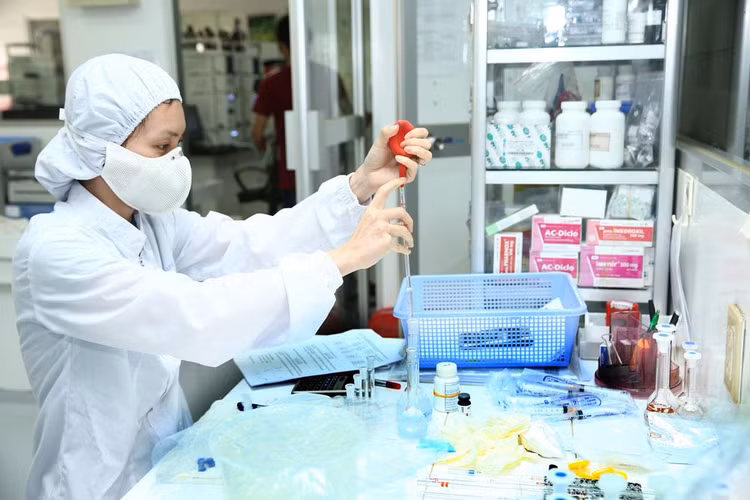 Dịch Covid-19 làm gián đoạn chuỗi cung ứng, dẫn đến tình trạng một số gói thầu thuốc, vật tư y tế không có nhà thầu tham dự, thậm chí không thực hiện được hợp đồng. Ảnh: Lê Tiên