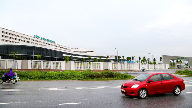 Dự án Bệnh viện Bạch Mai cơ sở 2 và Dự án Bệnh viện Việt Đức cơ sở 2 đều do Ban Quản lý dự án y tế trọng điểm thuộc Bộ Y tế làm chủ đầu tư. Ảnh: Lê Tiên