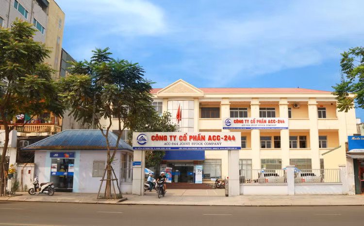 Công ty CP ACC-244 đặt mục tiêu tổng doanh thu đạt 420 tỷ đồng năm 2021. Ảnh: NM st