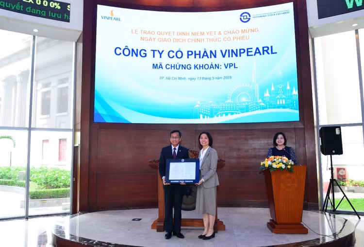 Niêm yết và chính thức giao dịch cổ phiếu VPL của Công ty CP Vinpearl