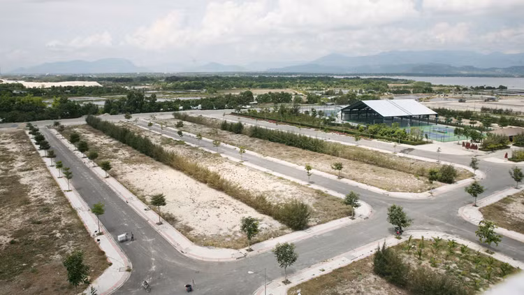 Quy mô sử dụng đất của Dự án Khu đô thị ven vịnh Cam Ranh khoảng 1.151 ha. Ảnh: Lê Tiên