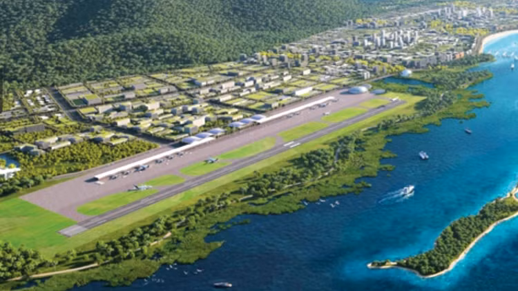 Cảng hàng không Vân Phong trong Khu kinh tế Vân Phong được Khánh Hòa đề xuất đầu tư theo phương thức PPP. Ảnh: Hà Minh