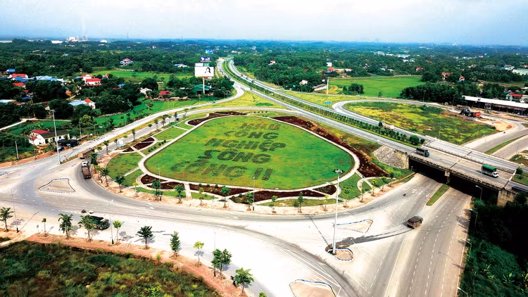 Thái Nguyên đã quy hoạch và xây dựng các khu công nghiệp, cụm công nghiệp lớn, sẵn sàng đón nguồn vốn FDI. Ảnh: Mạnh Hùng