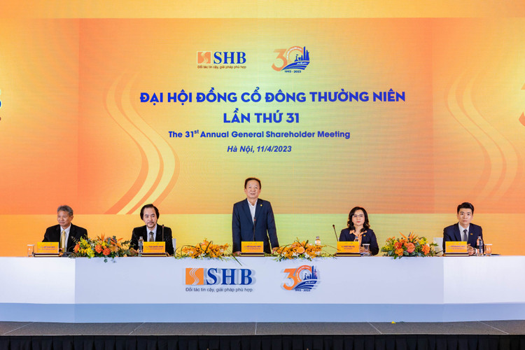 Ngân hàng TMCP Sài Gòn - Hà Nội tổ chức Đại hội đồng cổ đông thường niên 2023 ngày 11/4