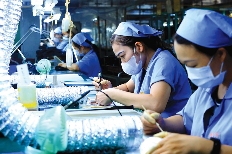 8 tháng đầu năm 2023, Mỹ là thị trường xuất khẩu hàng hóa lớn nhất của Việt Nam với kim ngạch ước đạt 62,3 tỷ USD. Ảnh: Tuấn Anh