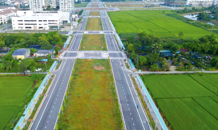 Gói thầu số 21 thuộc Dự án Đường Tố Hữu nối dài đi sân bay Phú Bài có giá dự toán 668,861 tỷ đồng. Ảnh minh họa: Vi Thảo