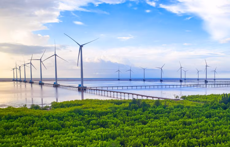 Việc áp dụng ESG giúp doanh nghiệp thu hút được nguồn vốn đầu tư xanh; nâng cao hình ảnh, vị thế, thương hiệu trên thị trường. Ảnh: Trần Minh Lương