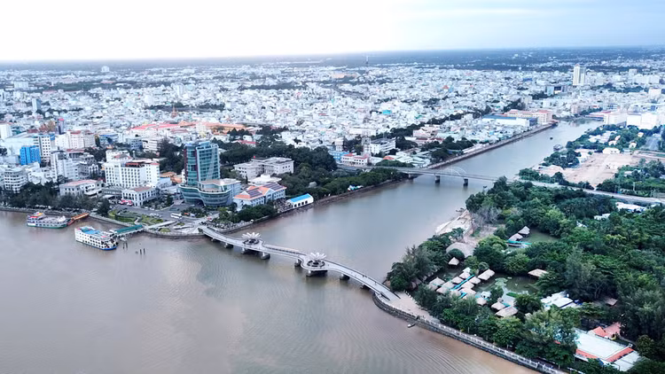 Dự án Phát triển TP. Cần Thơ và tăng cường khả năng thích ứng của đô thị có tổng mức đầu tư 7.339,334 tỷ đồng (giá trị quy đổi). Ảnh: Lê Tiên