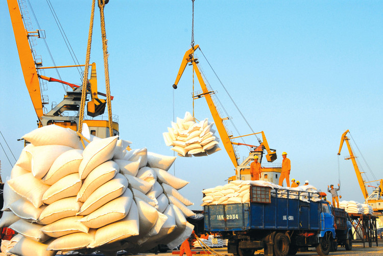 Trong 4 tháng đầu năm 2022, tổng trị giá xuất khẩu của Việt Nam đạt 122,48 tỷ USD, tăng 16,5% so với cùng kỳ năm 2021. Ảnh: Lê Tiên