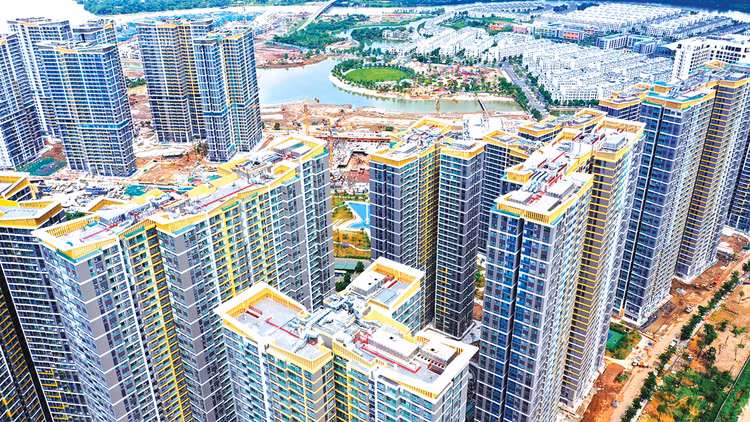 Phân khúc căn hộ tiếp tục dẫn dắt lượng giao dịch của thị trường bất động sản. Ảnh: Nhã Chi