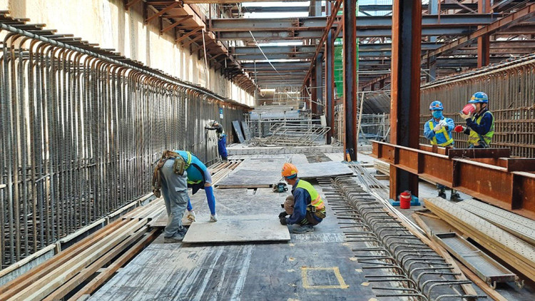 Thi công phần ngầm Tuyến metro số 1 (Bến Thành - Suối Tiên)