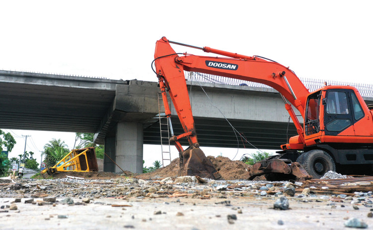 Gói thầu số 06 Thi công xây dựng công trình thuộc Dự án Đường Đông Xuân, huyện Đông Sơn - TP. Thanh Hóa, đoạn Đông Xuân - Đông Thanh sẽ được khởi công trong tháng 5/2025. Ảnh minh họa: Tiên Giang