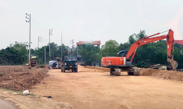Gói thầu số 03 Xây lắp hạ tầng khu tái định cư tại chỗ phục vụ giải phóng mặt bằng nút giao Quán Bàu, TP. Vinh, Nghệ An còn dở dang trong khi không thể liên hệ với nhà thầu. Ảnh minh họa: Thanh Huyền