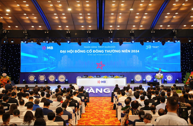 Đại hội đồng cổ đông Ngân hàng TMCP Quân đội (MB) tổ chức sáng 19/4/2024